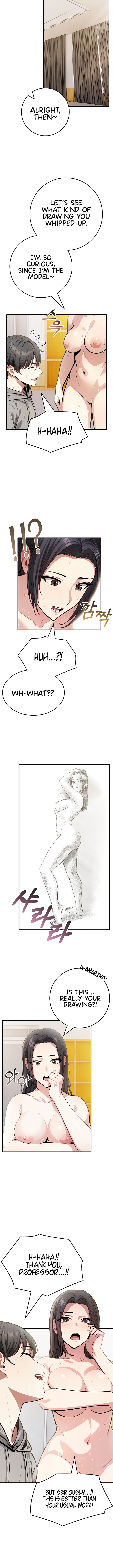 Sketching my Nude Professor Chapter 4 - BidManga.com