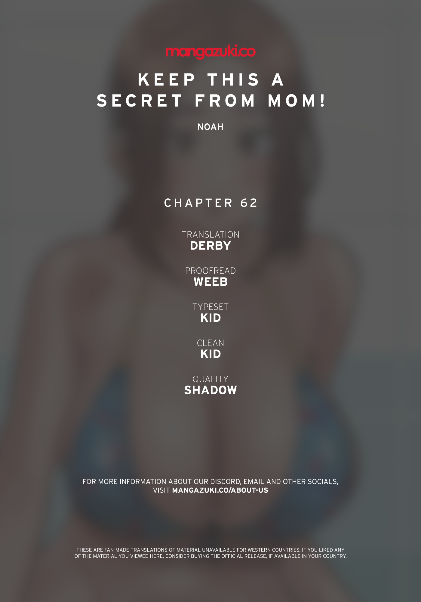 Keep It A Secret From Your Mother! Chapter 62 - BidManga.com