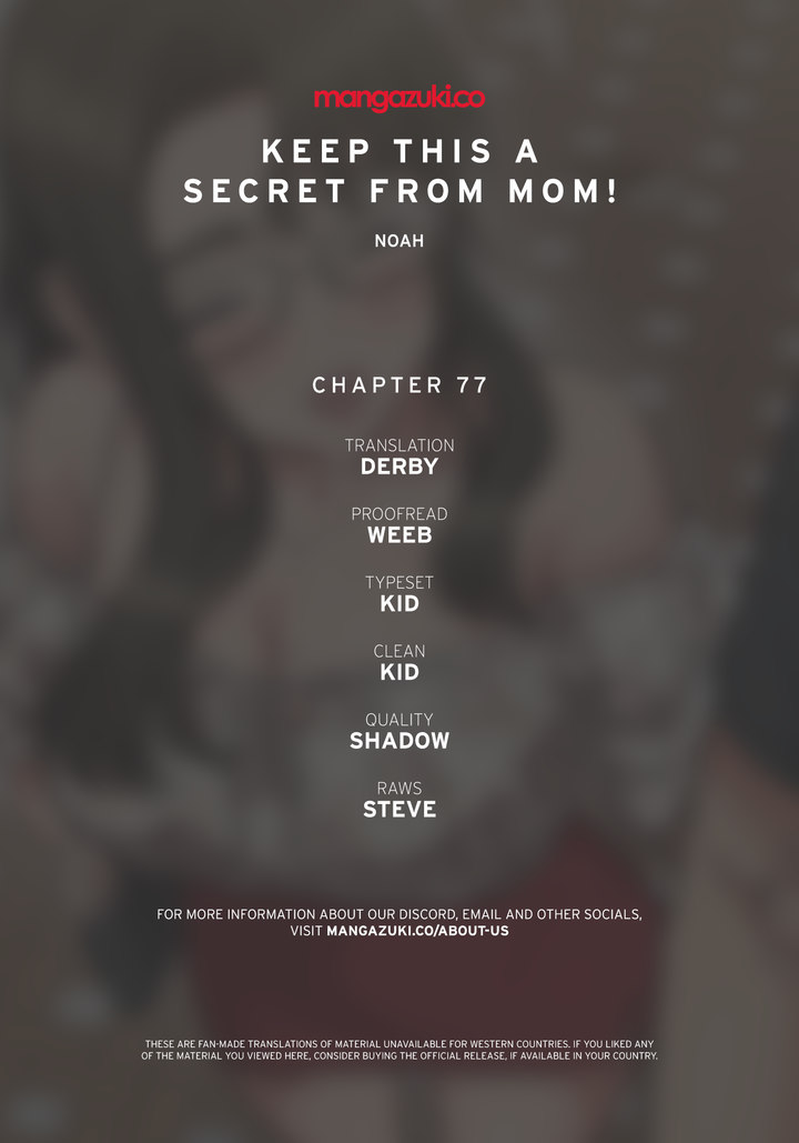 Keep It A Secret From Your Mother! Chapter 77 - BidManga.com