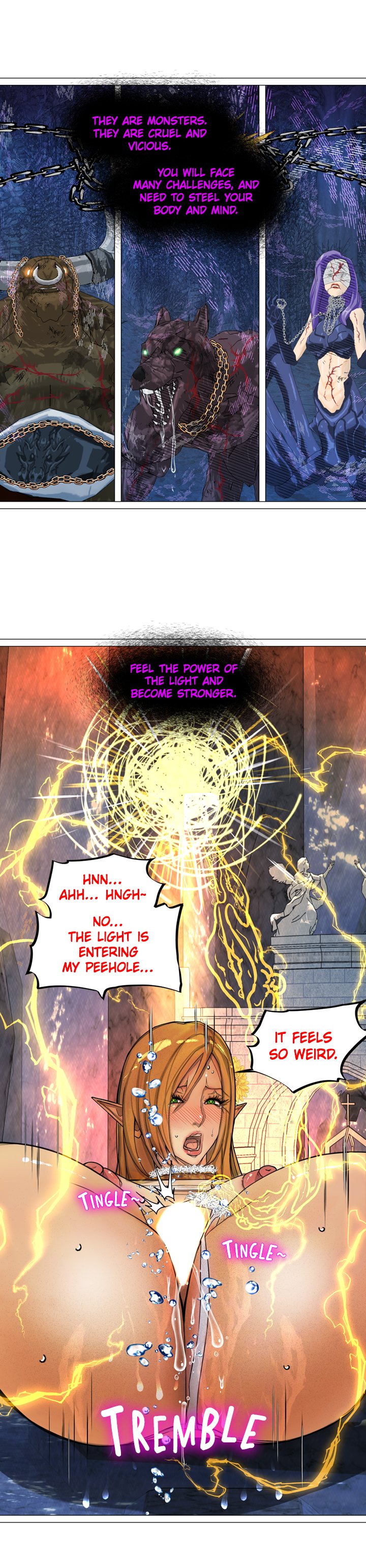 The DARK ELF QUEEN and the SLAVE ORC Chapter 9 - HolyManga.Net