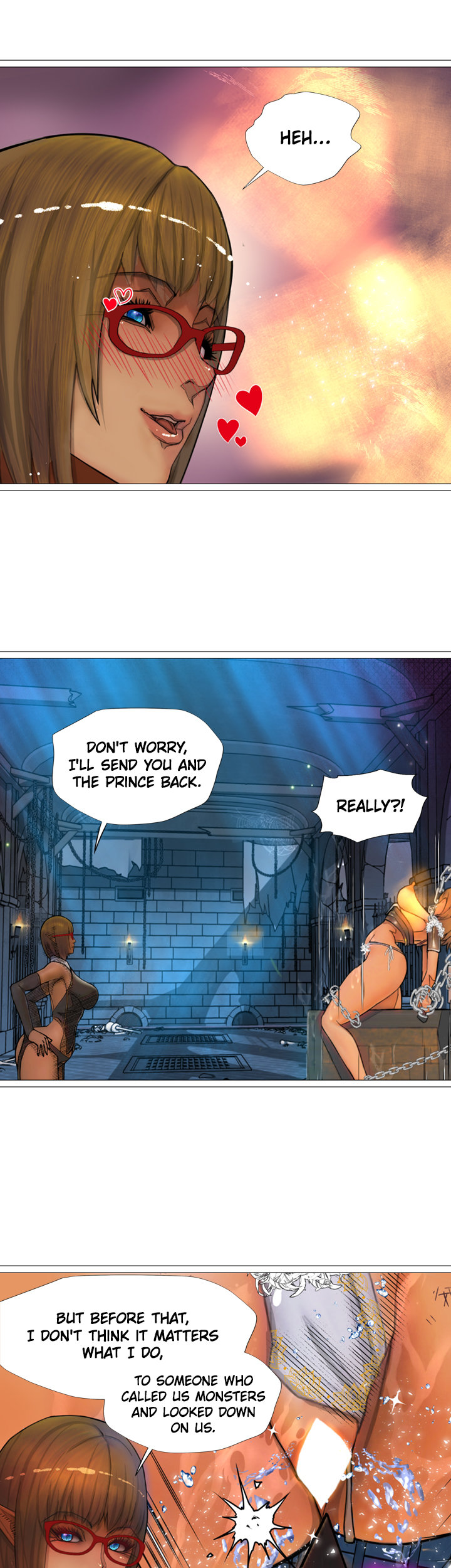 The DARK ELF QUEEN and the SLAVE ORC Chapter 19 - HolyManga.Net