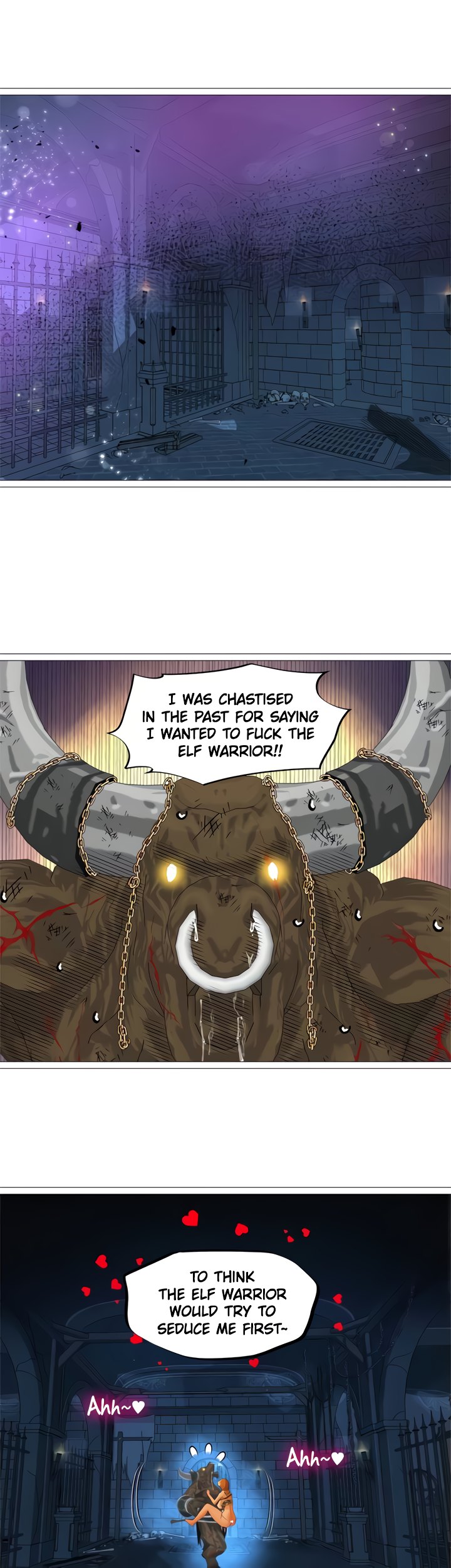 The DARK ELF QUEEN and the SLAVE ORC Chapter 31 - HolyManga.Net