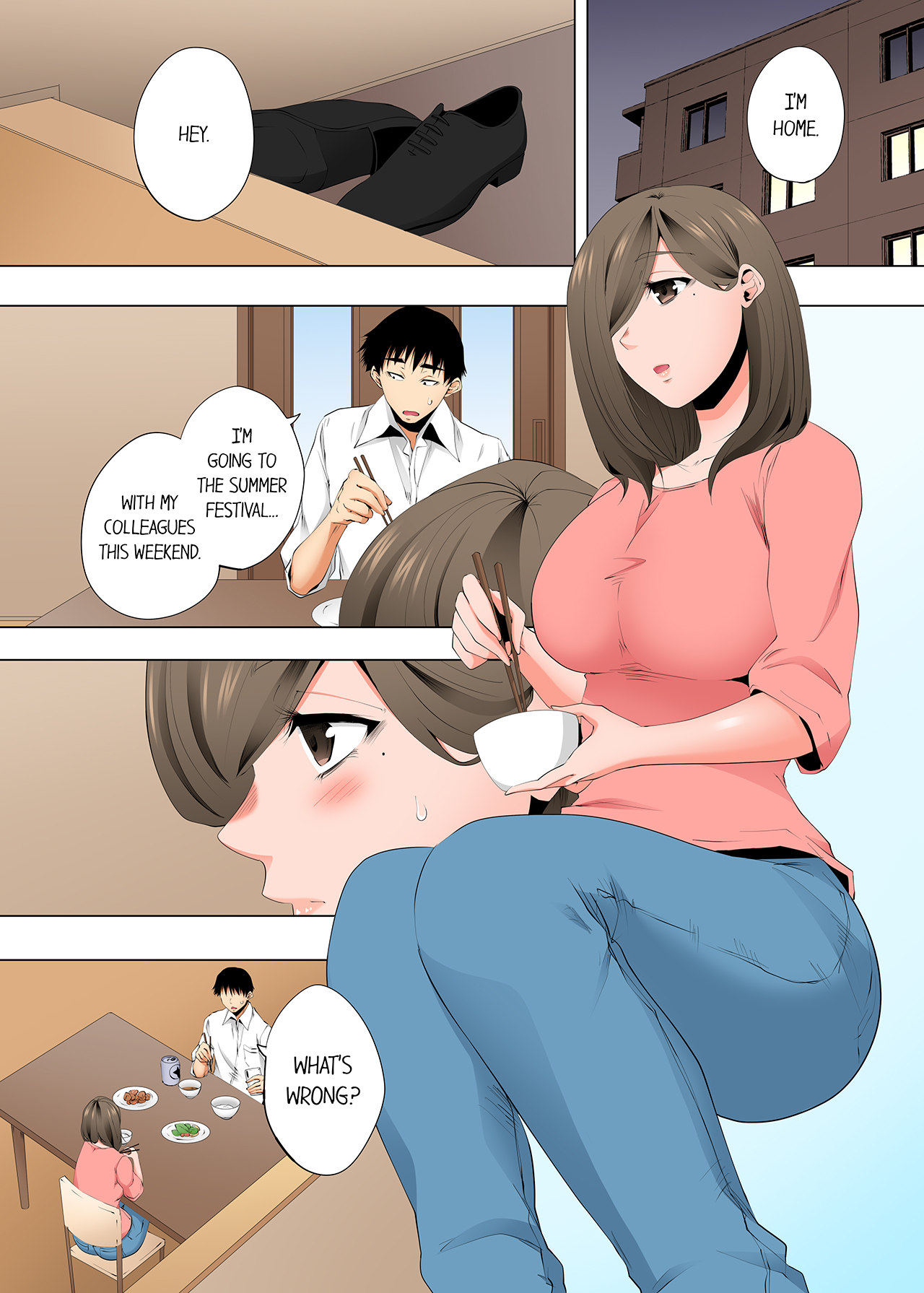 A Sexless Wife Finds Pleasures in a Sexual Beauty Treatment and Cums Again and Again Chapter 100 - HolyManga.Net