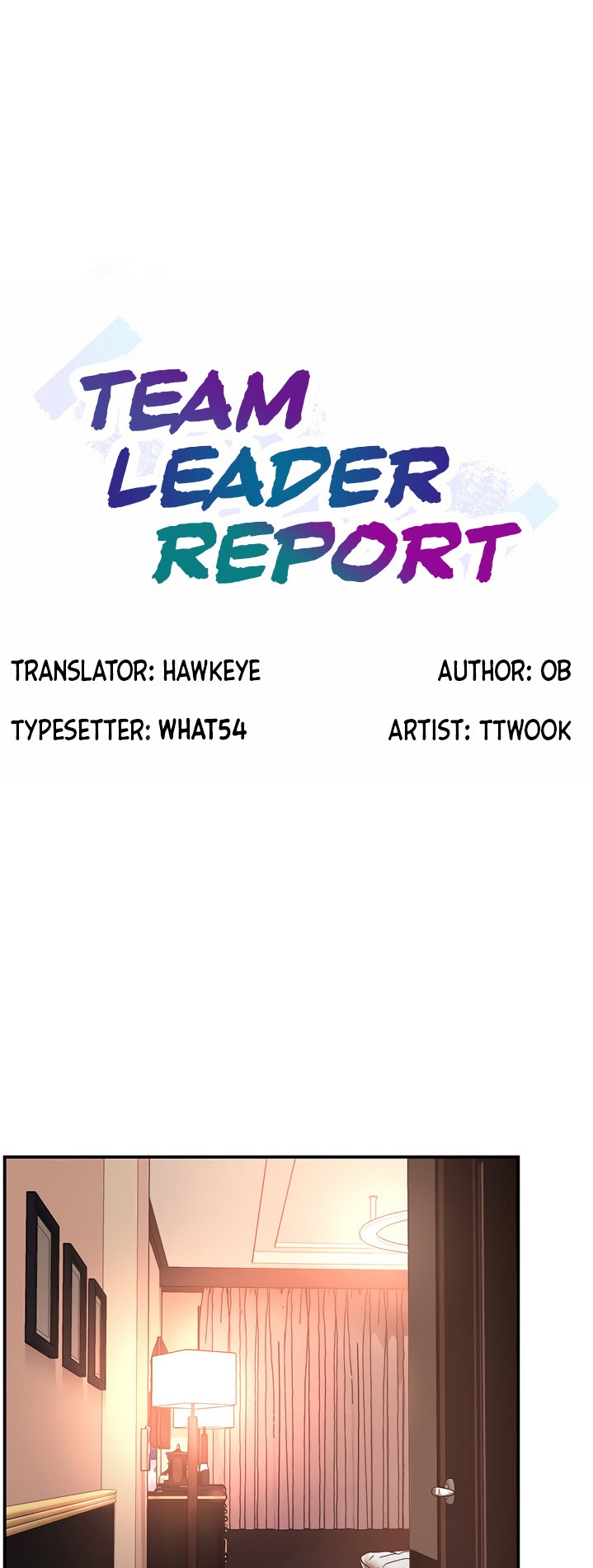 Team Leader Report Chapter 20 - HolyManga.Net