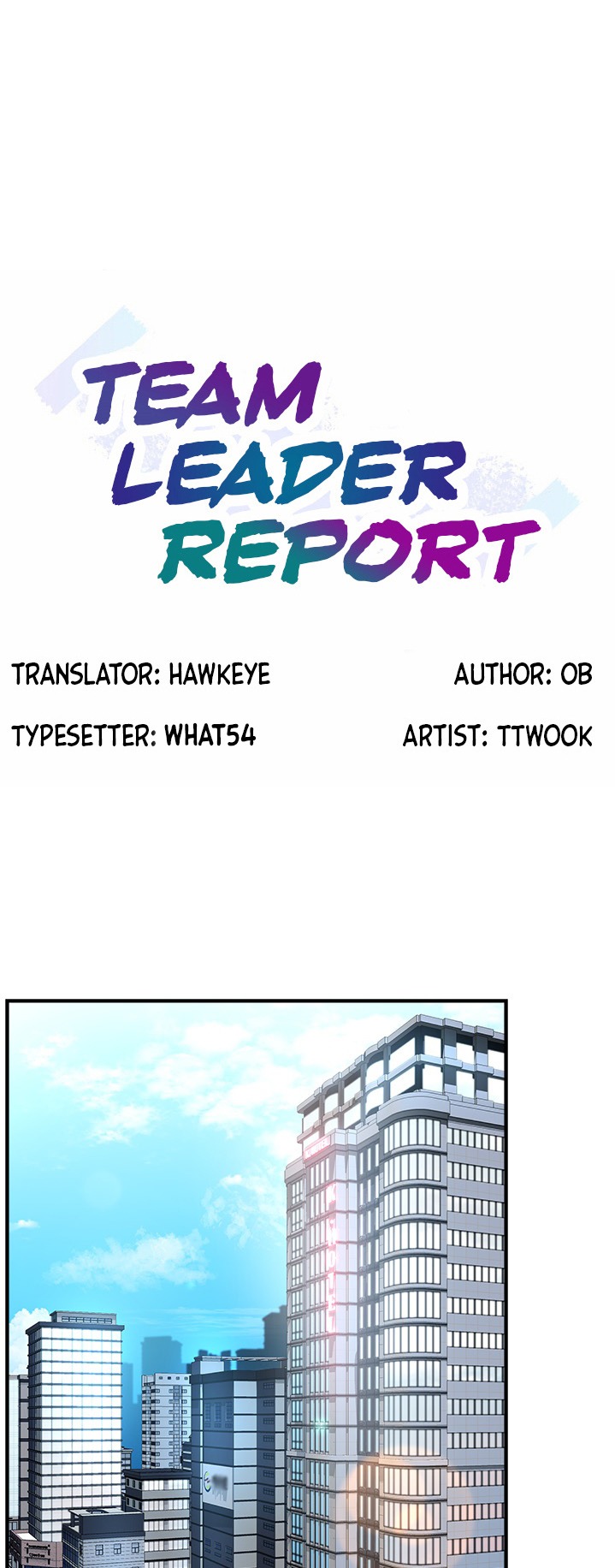 Team Leader Report Chapter 21 - HolyManga.Net