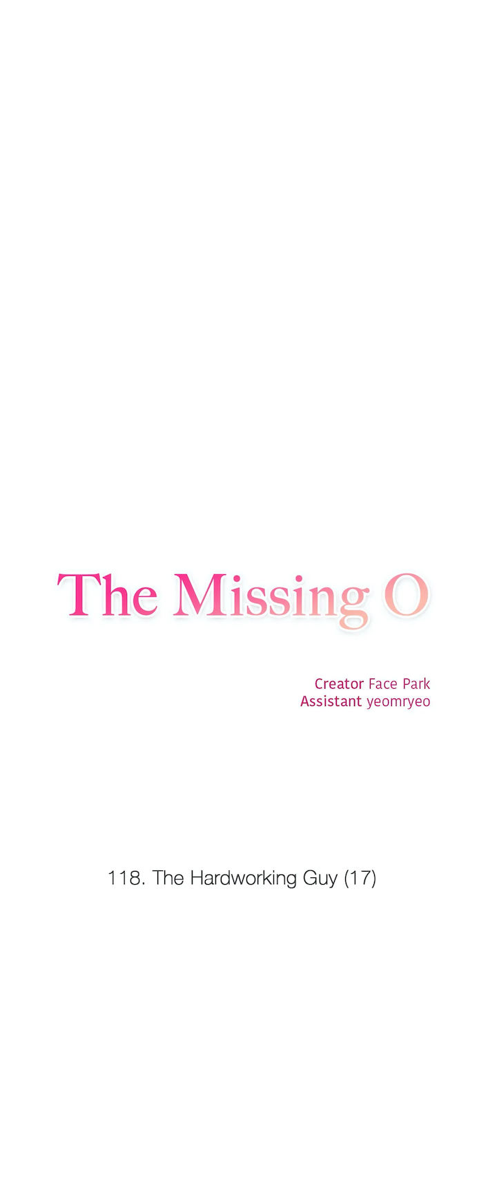 The Missing O Chapter 128 - HolyManga.Net