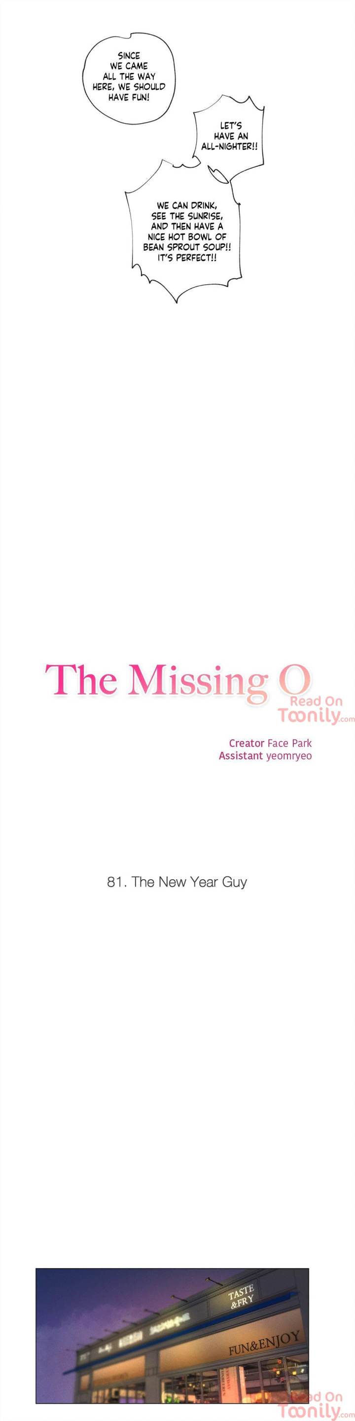 The Missing O Chapter 81 - HolyManga.Net