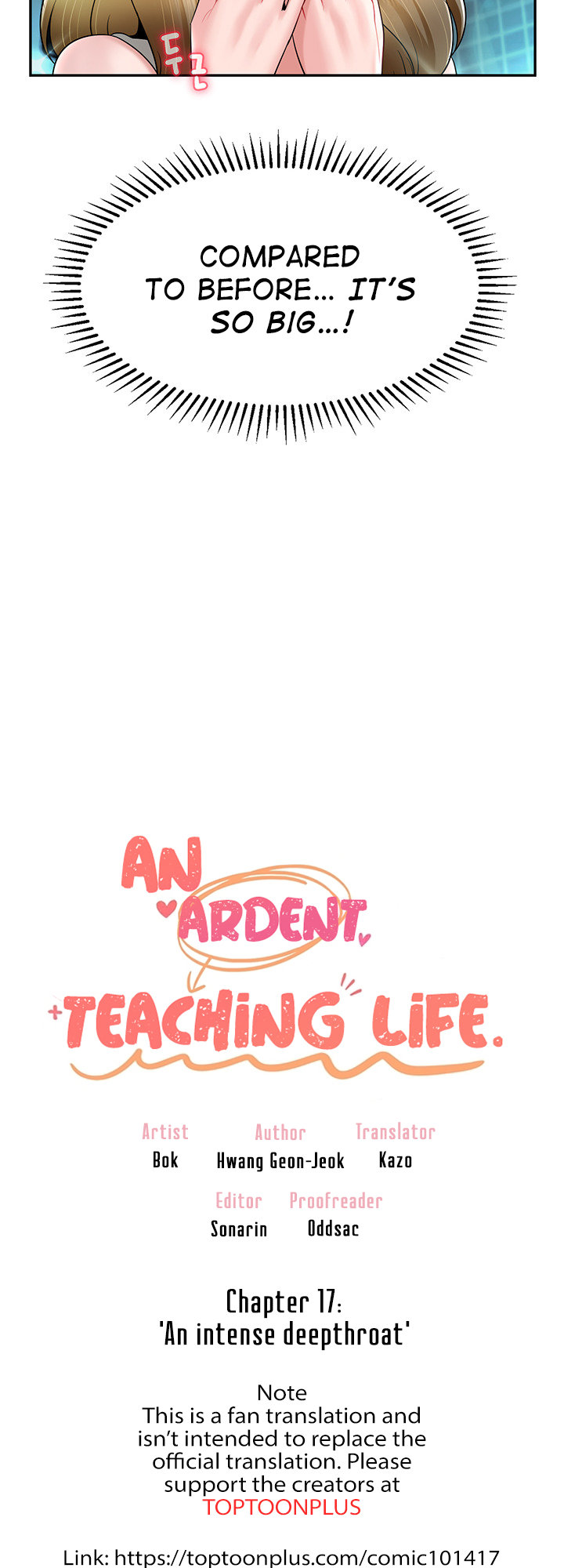 An Ardent Teaching Life Chapter 17 - HolyManga.Net