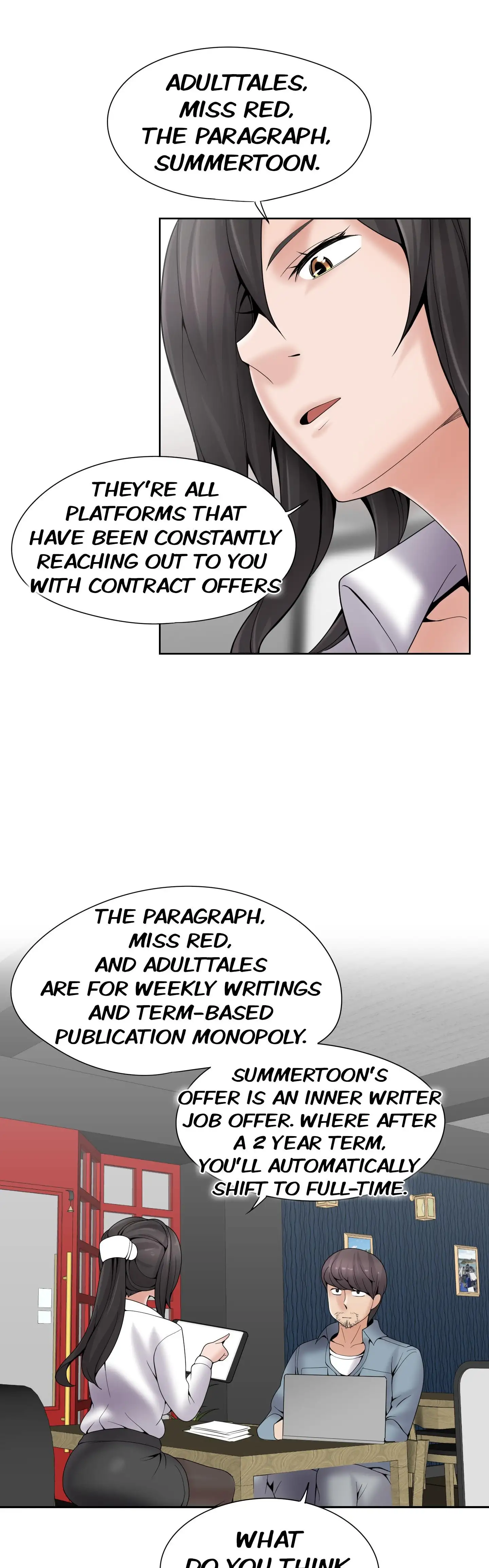 Cartoonists NSFW Chapter 95 - HolyManga.Net