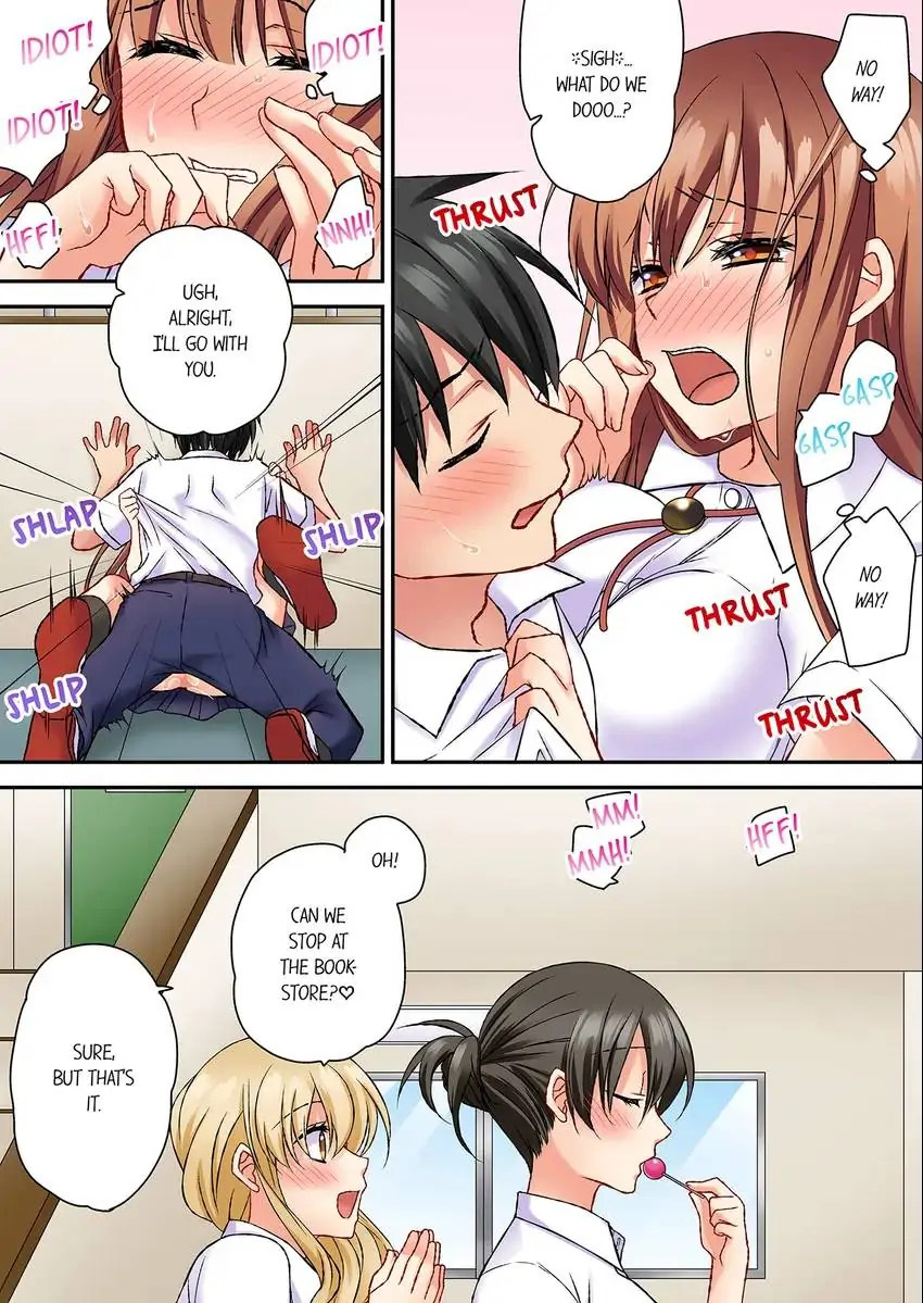 Don’t Rub It Against Me There…! Chapter 12 - HolyManga.Net