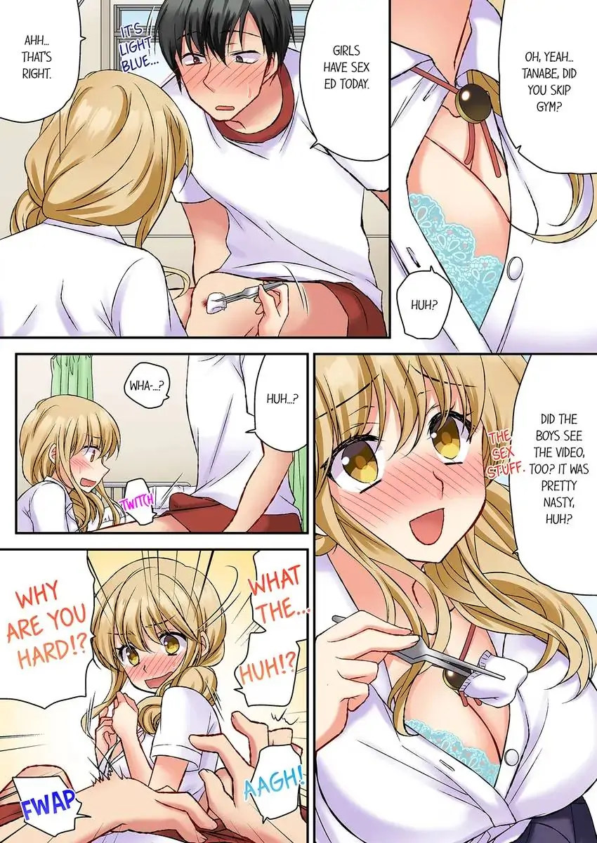 Don’t Rub It Against Me There…! Chapter 8 - HolyManga.Net