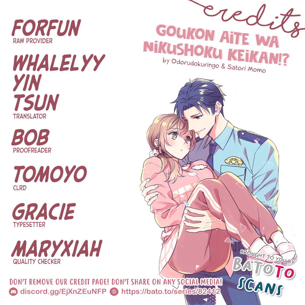 Goukon Aite wa Nikushoku Keikan Chapter 8 - HolyManga.Net