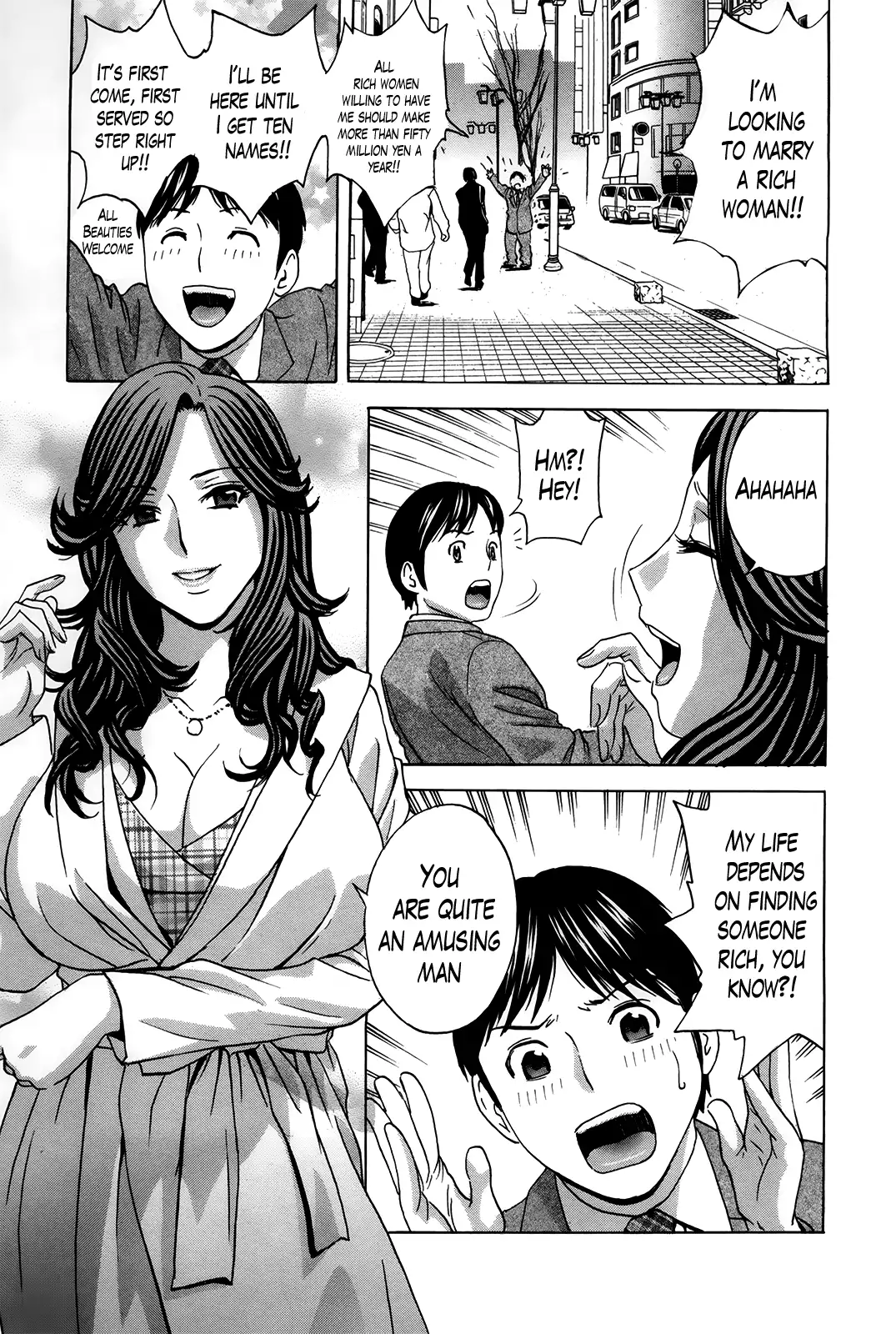 Hustle! Danchizuma♥ Chapter 17 - HolyManga.Net