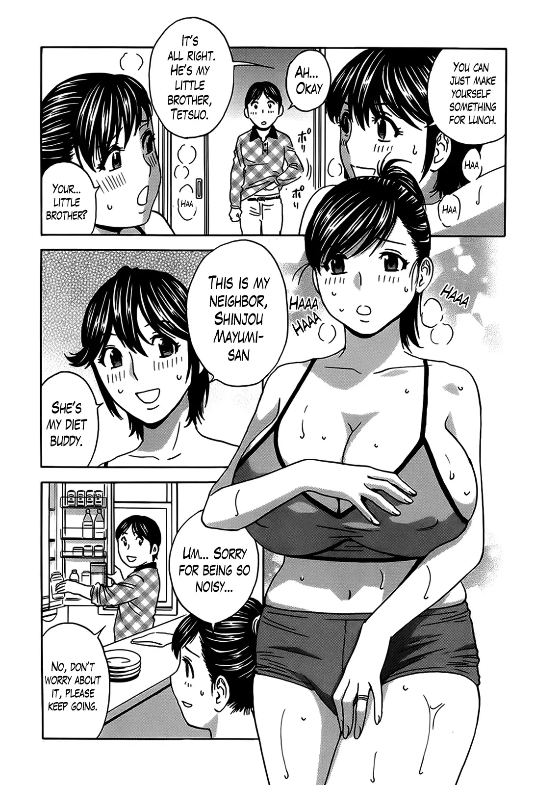 Hustle! Danchizuma♥ Chapter 8 - HolyManga.Net