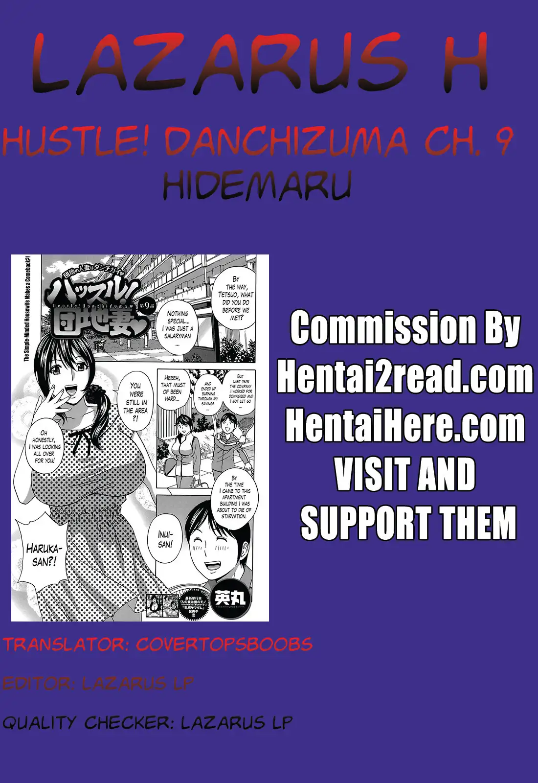 Hustle! Danchizuma♥ Chapter 9 - HolyManga.Net