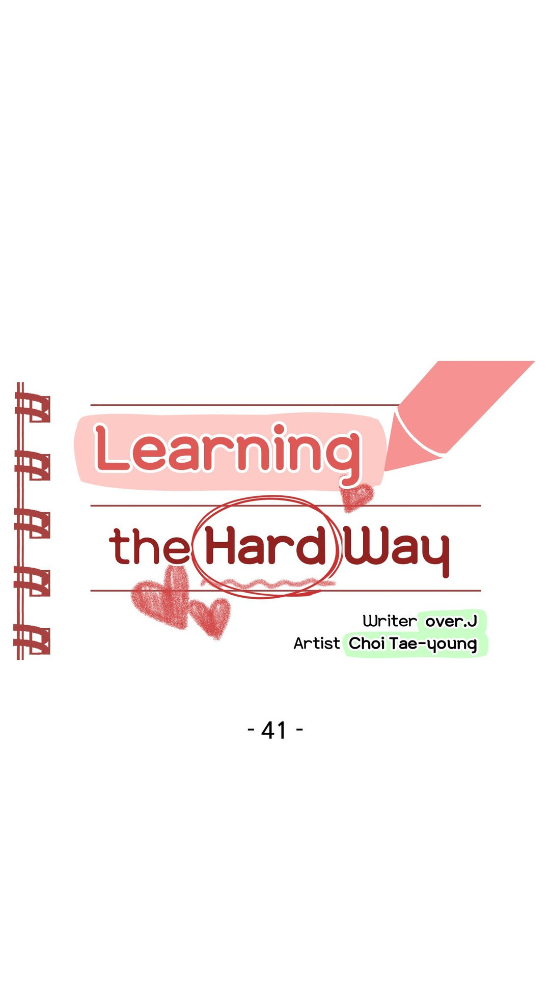 Learning The Hard Way Chapter 41 - HolyManga.Net