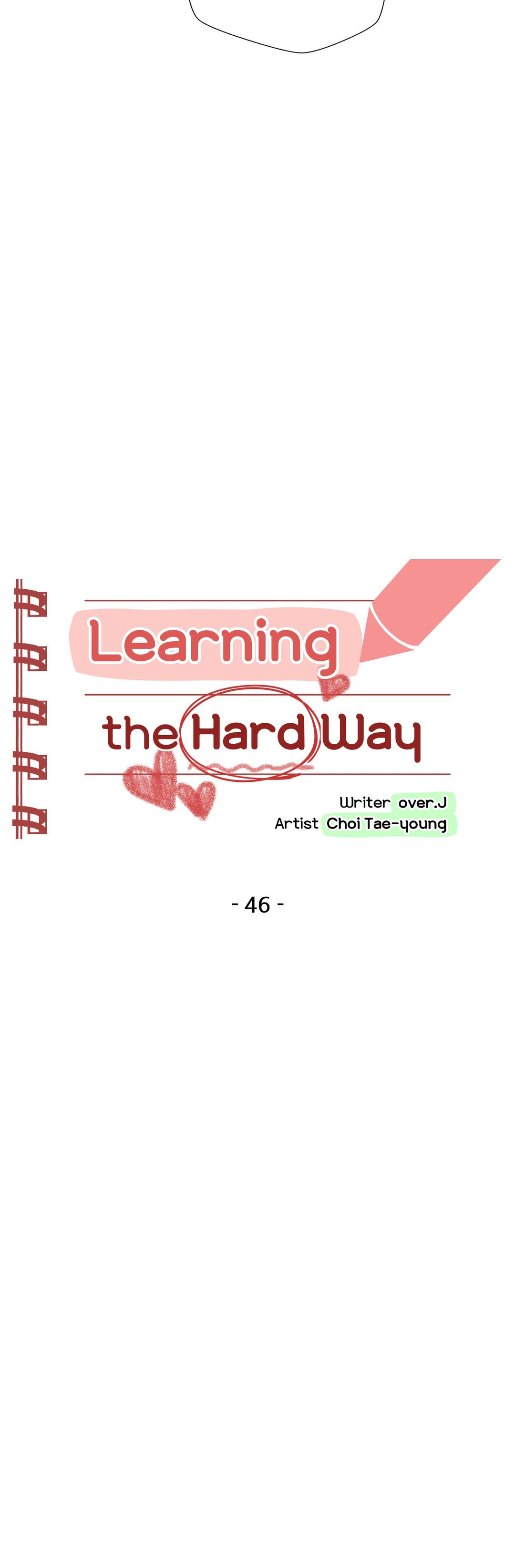 Learning The Hard Way Chapter 46 - HolyManga.Net