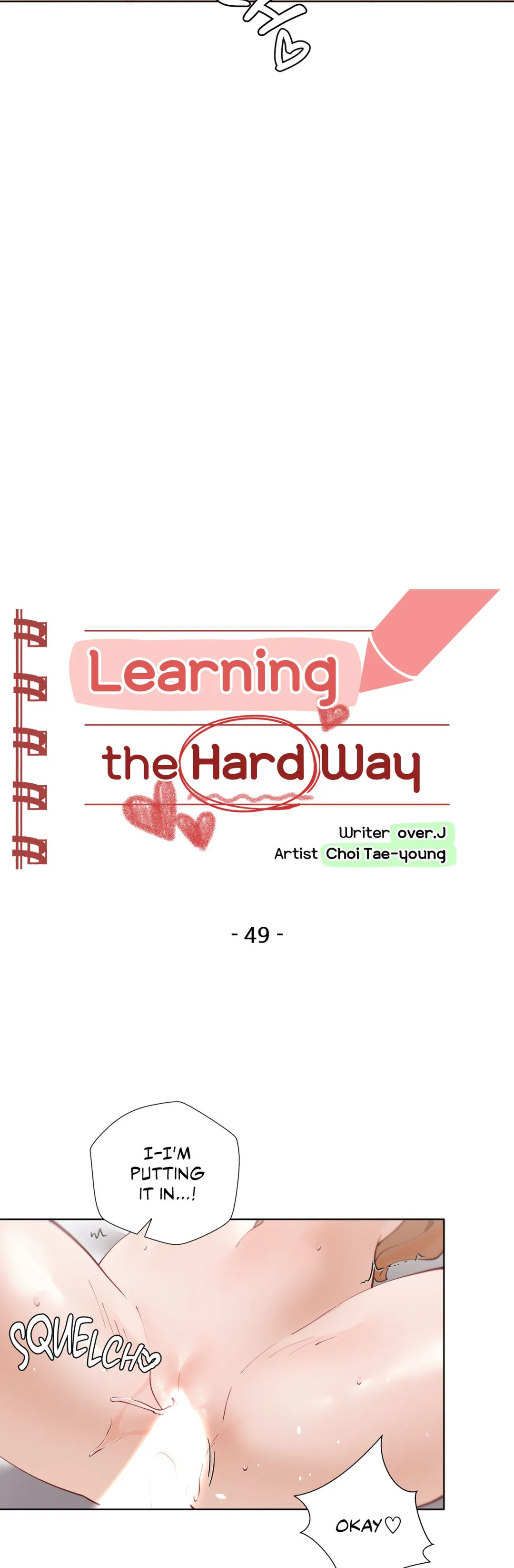 Learning The Hard Way Chapter 49 - HolyManga.Net