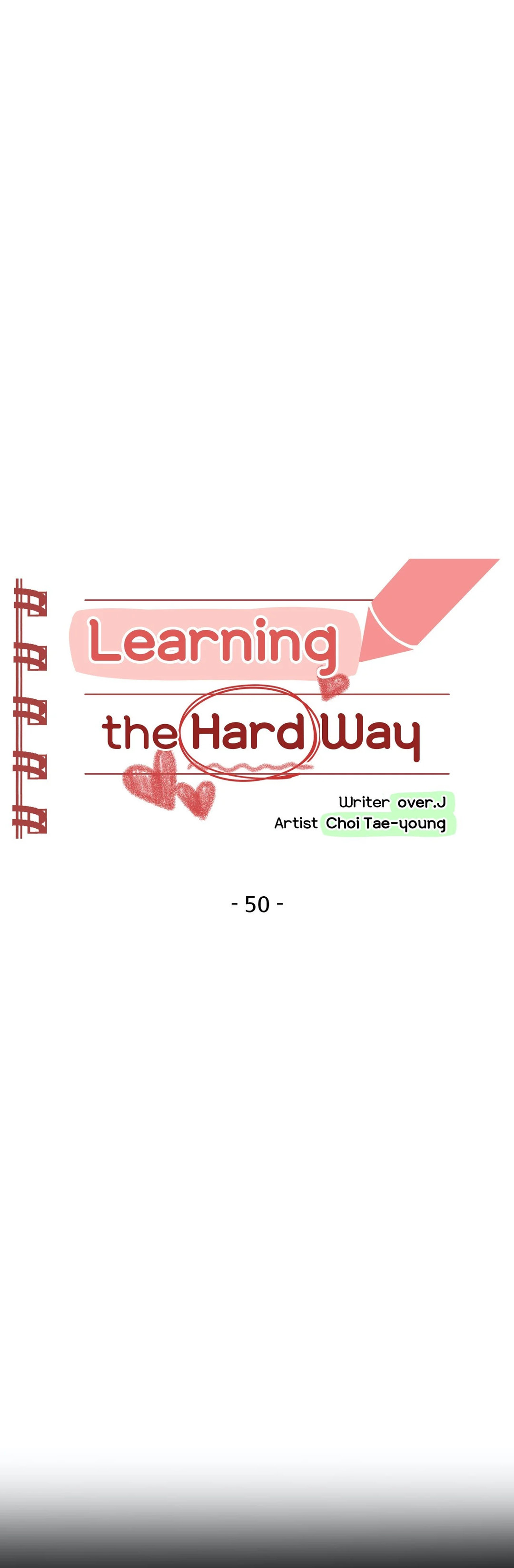 Learning The Hard Way Chapter 50 - HolyManga.Net