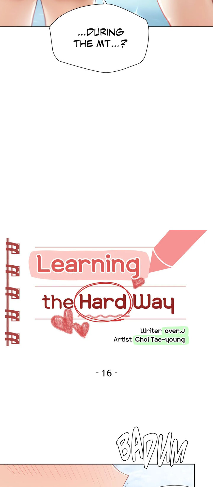 Learning The Hard Way Chapter 16 - HolyManga.Net