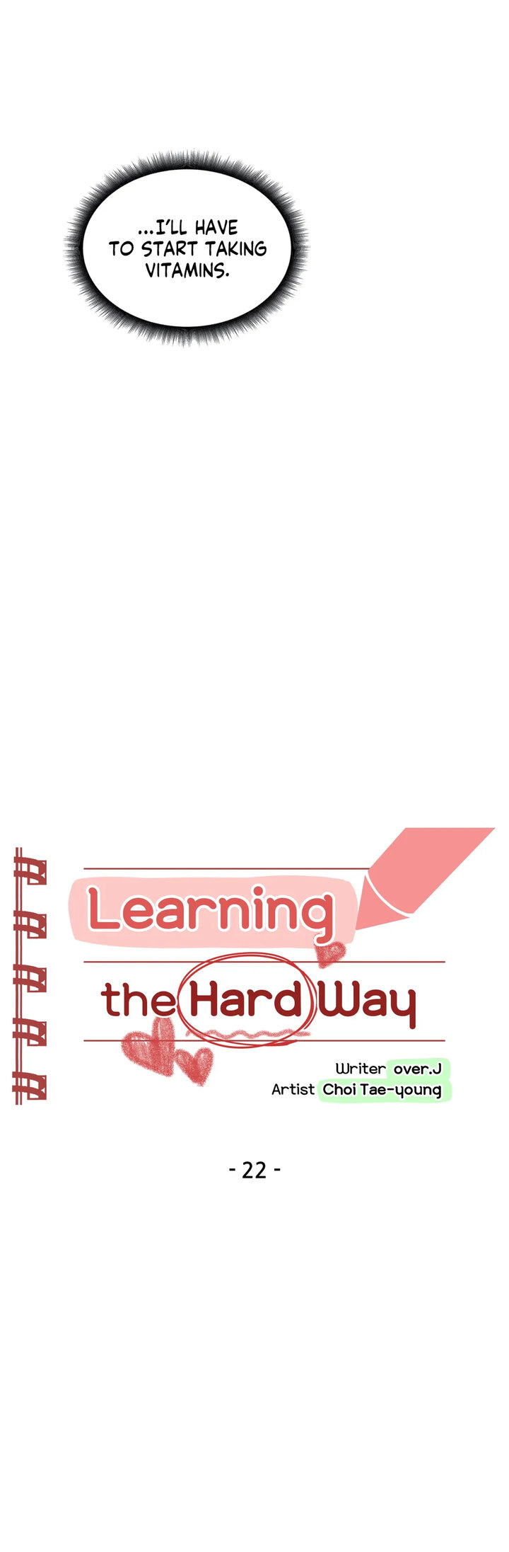 Learning The Hard Way Chapter 22 - HolyManga.Net