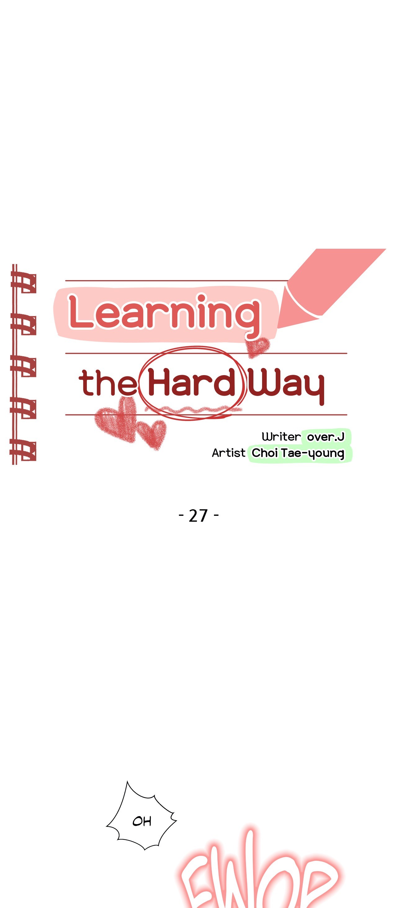 Learning The Hard Way Chapter 27 - HolyManga.Net