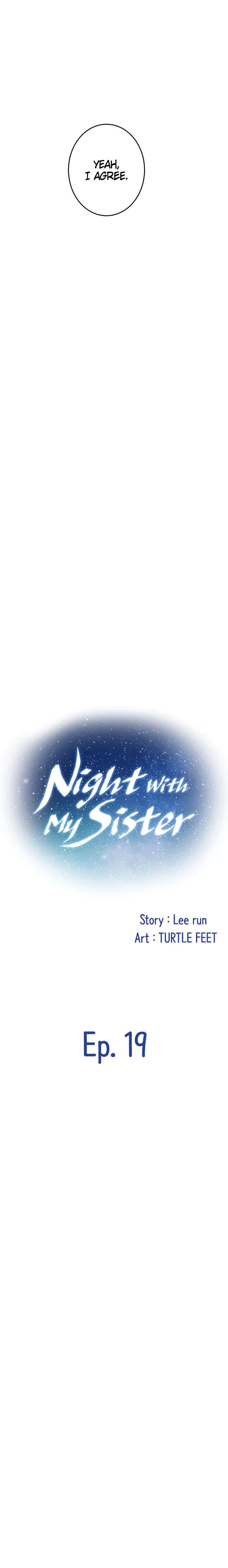 Night With My Sister Chapter 19 - HolyManga.Net