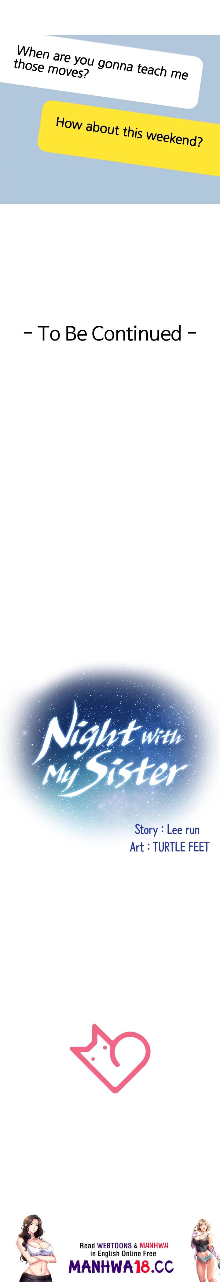 Night With My Sister Chapter 24 - HolyManga.Net