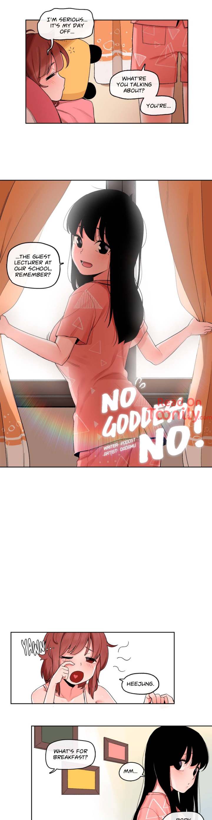 No Goddess, No! Chapter 28 - HolyManga.Net