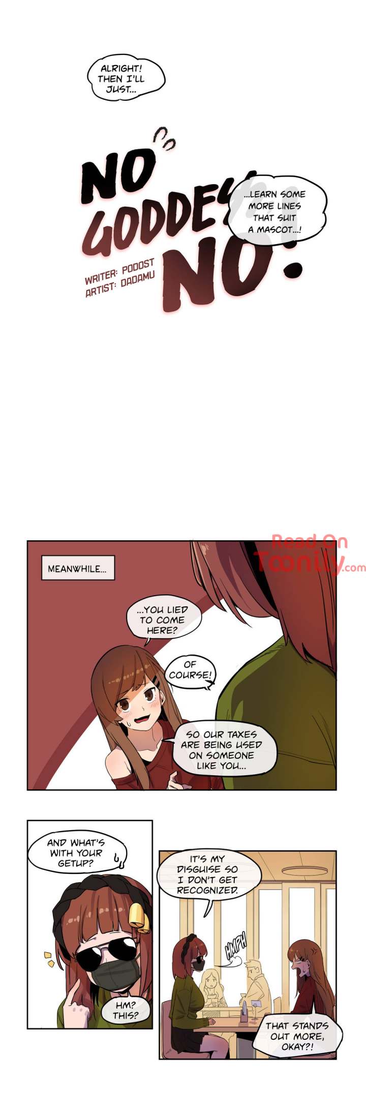 No Goddess, No! Chapter 3 - HolyManga.Net