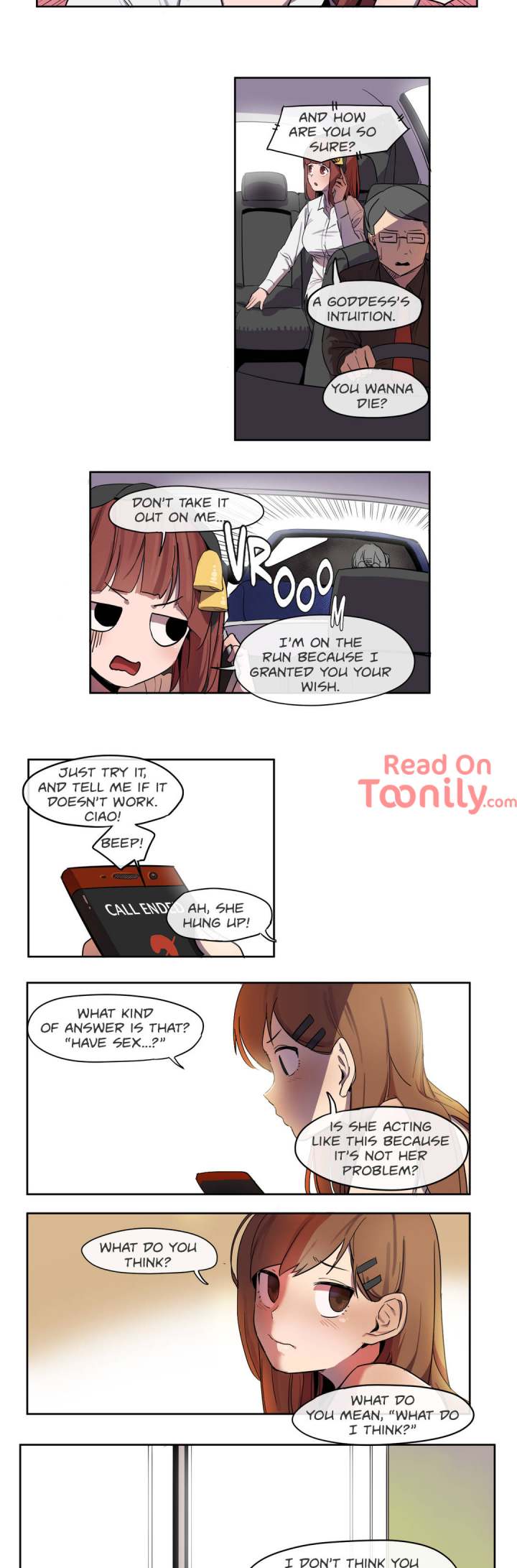 No Goddess, No! Chapter 4 - HolyManga.Net