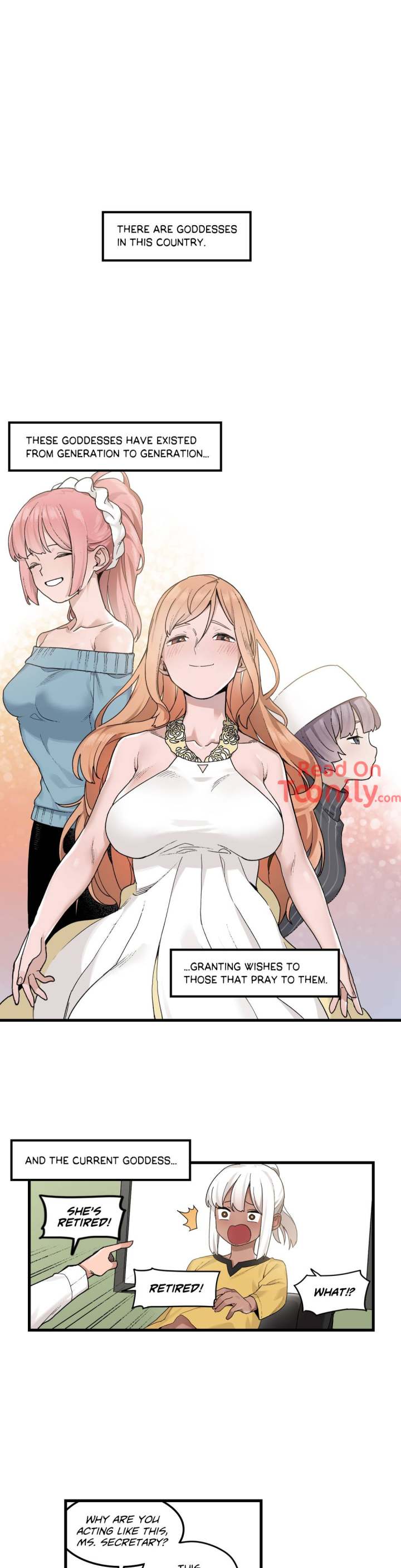 No Goddess, No! Chapter 46 - HolyManga.Net