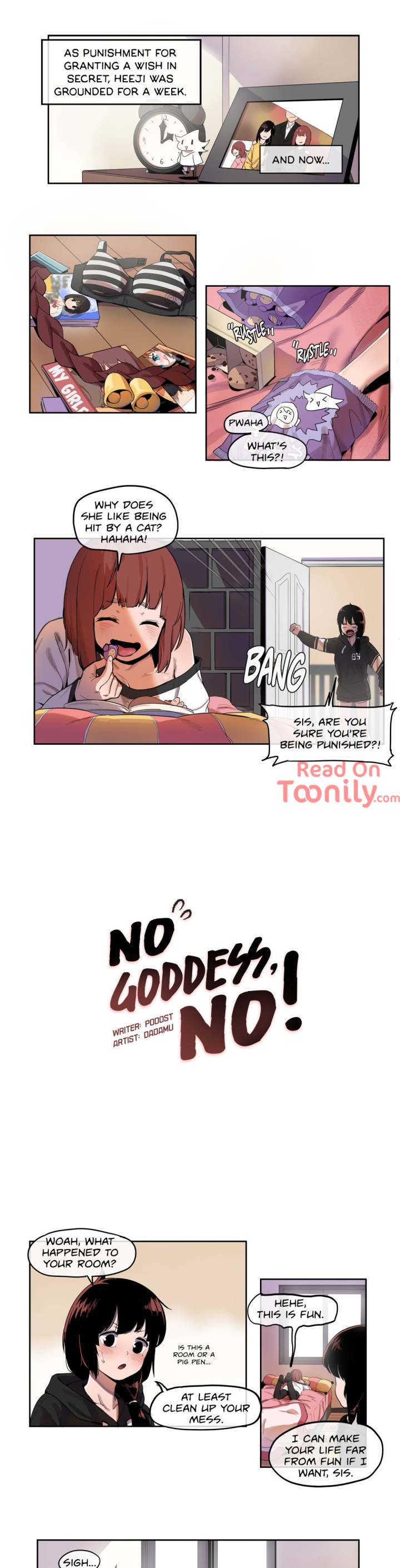 No Goddess, No! Chapter 6 - HolyManga.Net