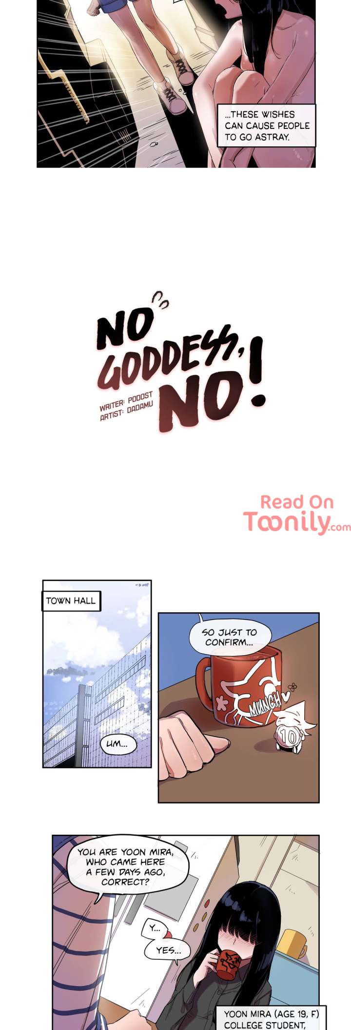 No Goddess, No! Chapter 8 - HolyManga.Net