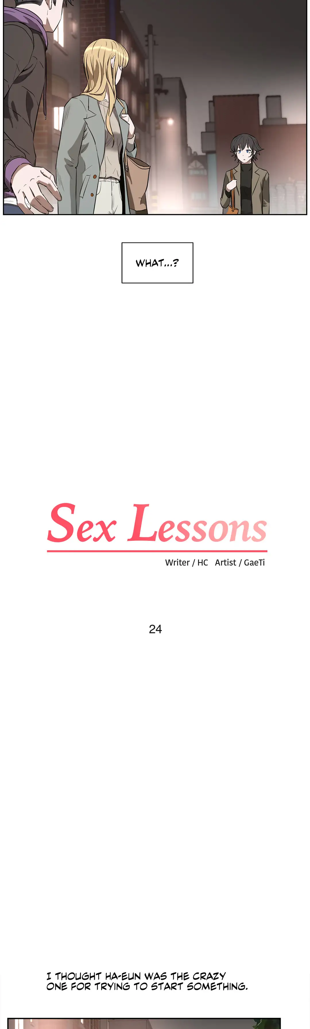 Sex Lessons Chapter 24 - HolyManga.Net