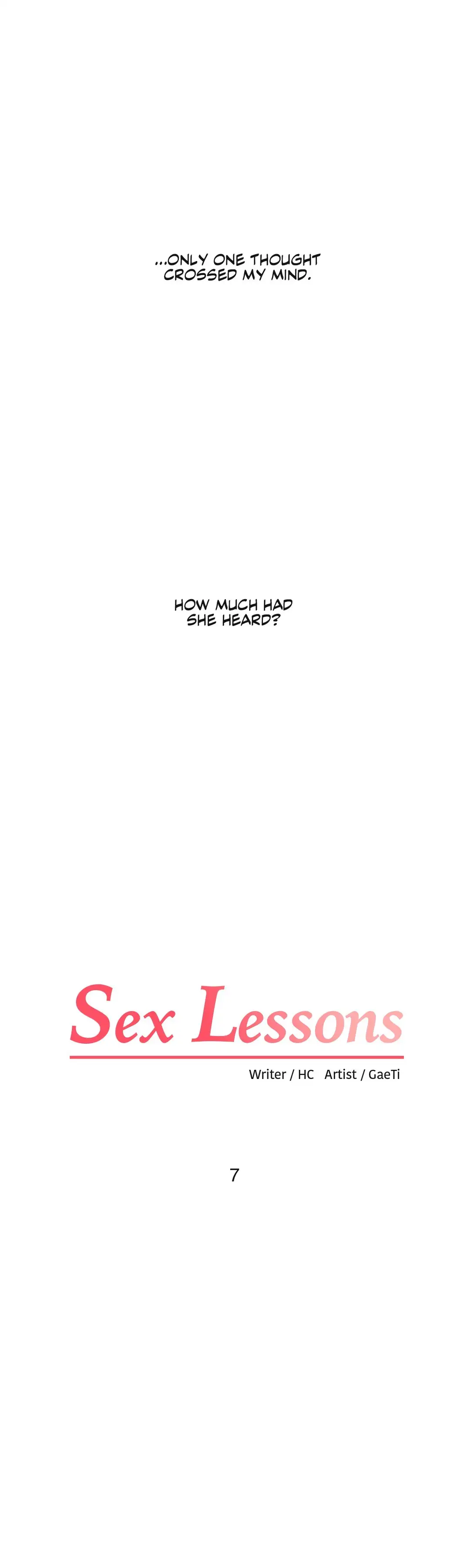 Sex Lessons Chapter 7 - HolyManga.Net