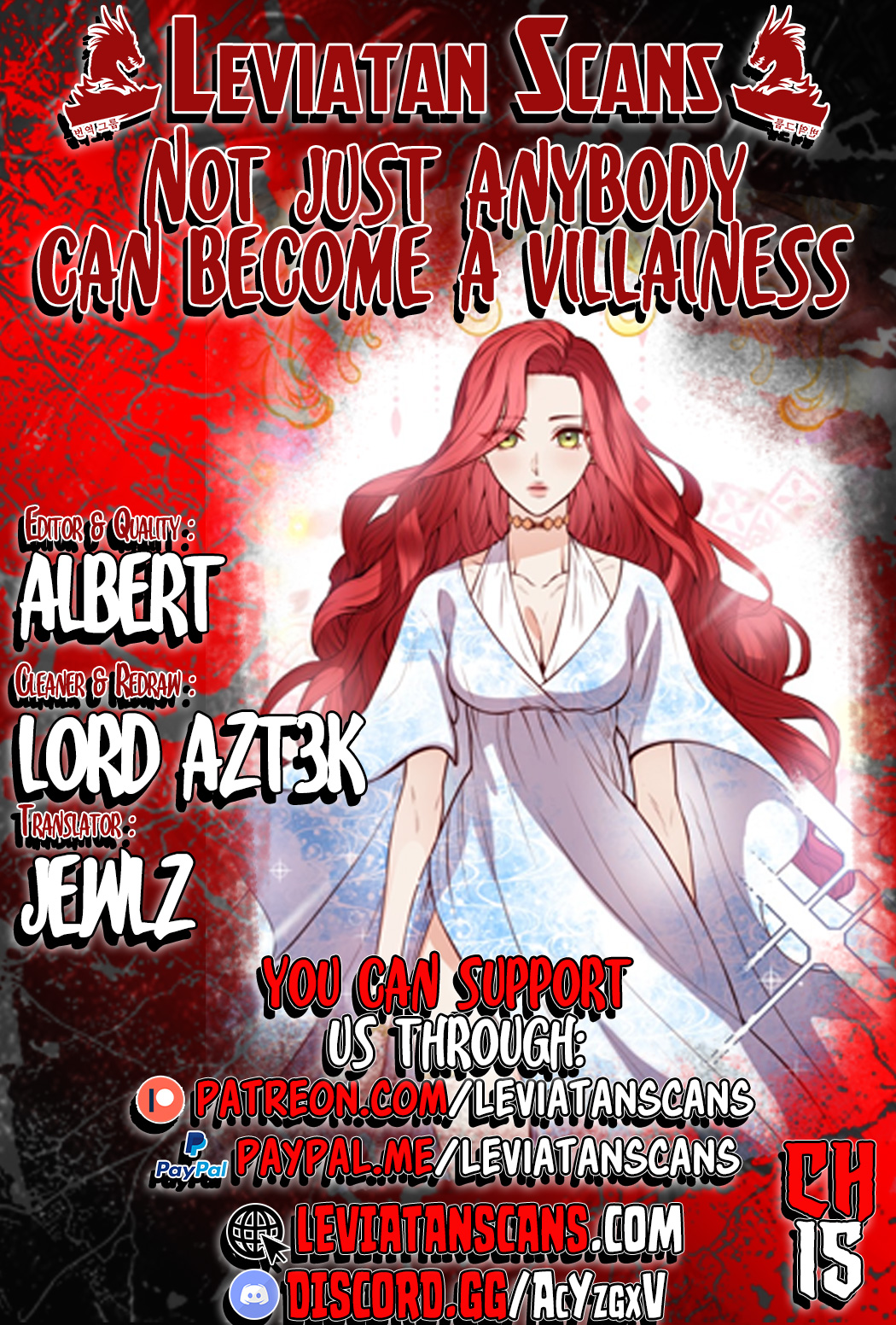 Anyone Can Become a Villainess Chapter 15 - BidManga.com