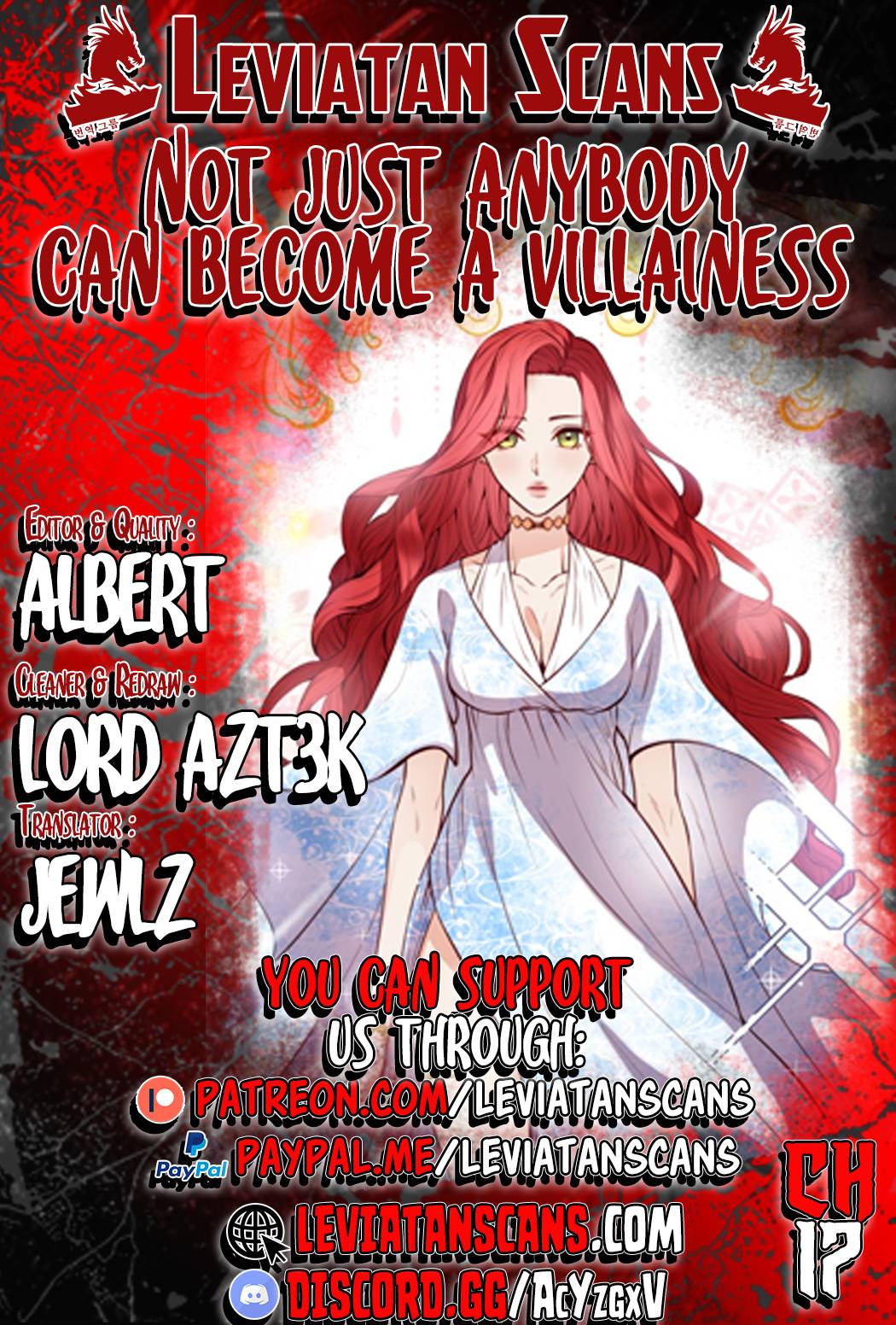 Anyone Can Become a Villainess Chapter 17 - BidManga.com