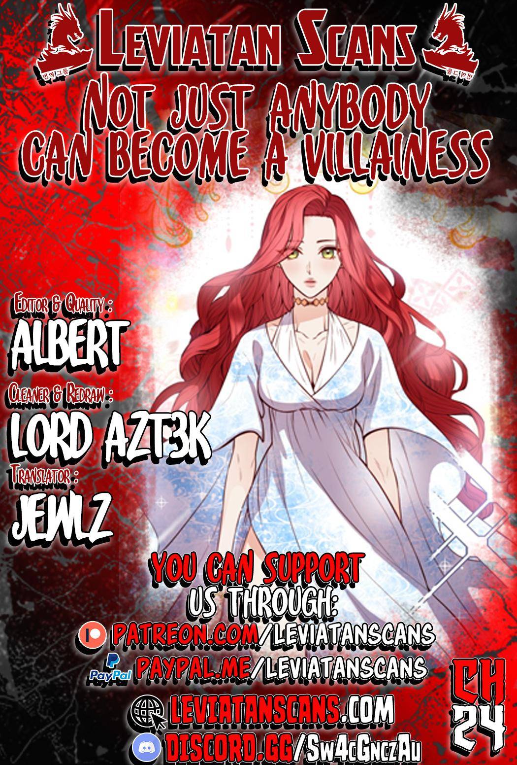 Anyone Can Become a Villainess Chapter 24 - BidManga.com