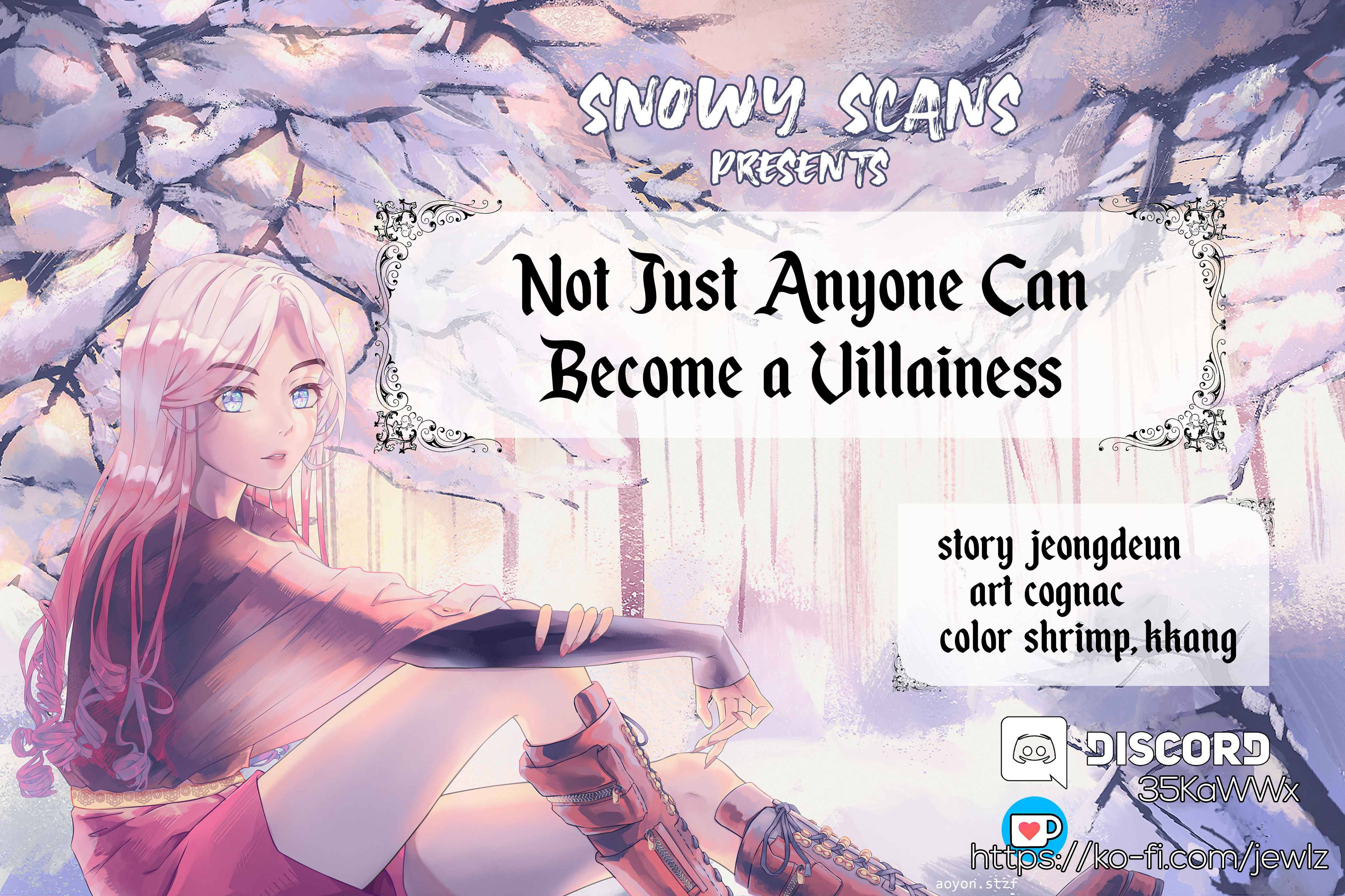 Anyone Can Become a Villainess Chapter 25 - BidManga.com