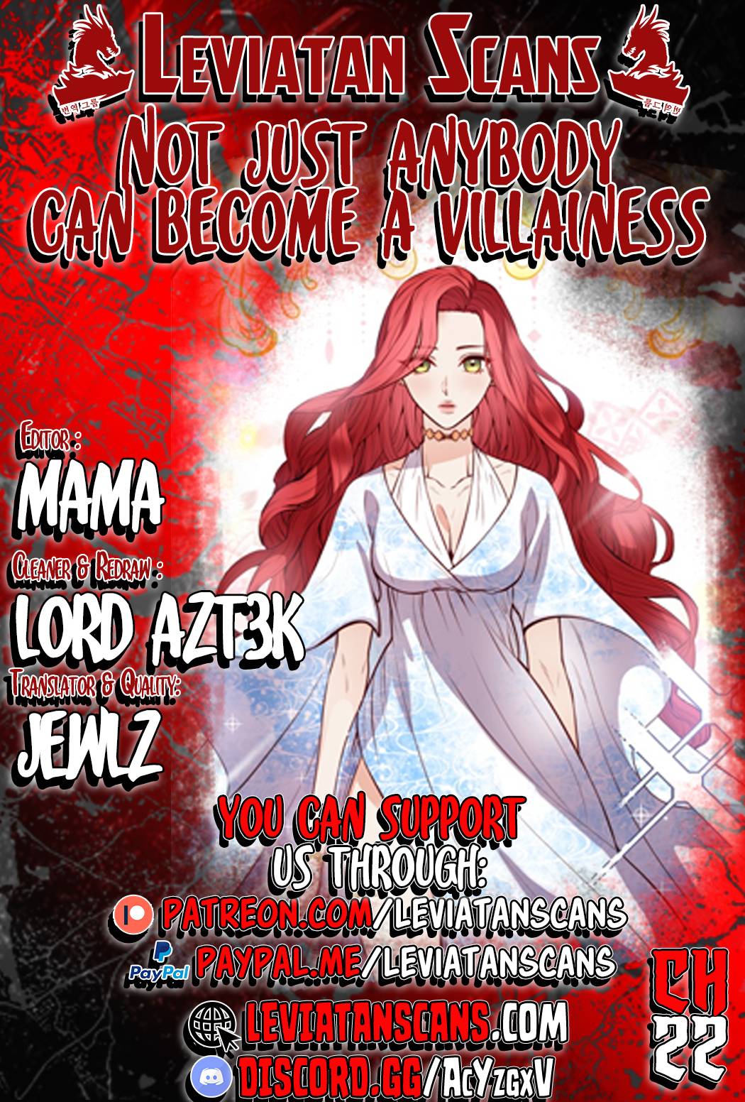 Anyone Can Become a Villainess Chapter 22 - BidManga.com