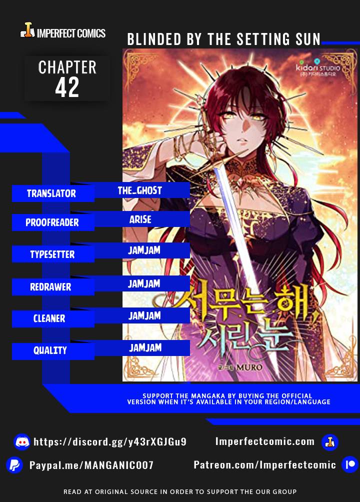 Blinded By The Setting Sun Chapter 42 - HolyManga.Net