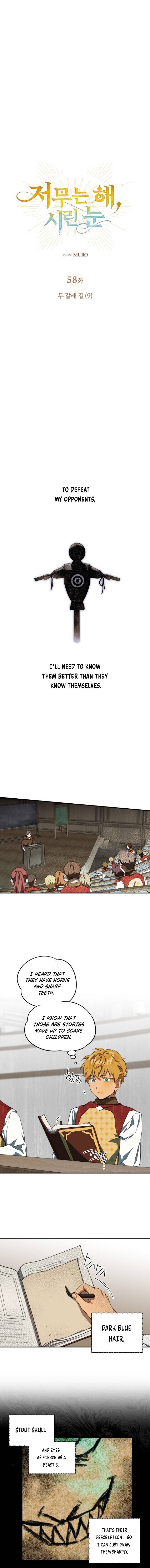 Blinded By The Setting Sun Chapter 58 - HolyManga.Net