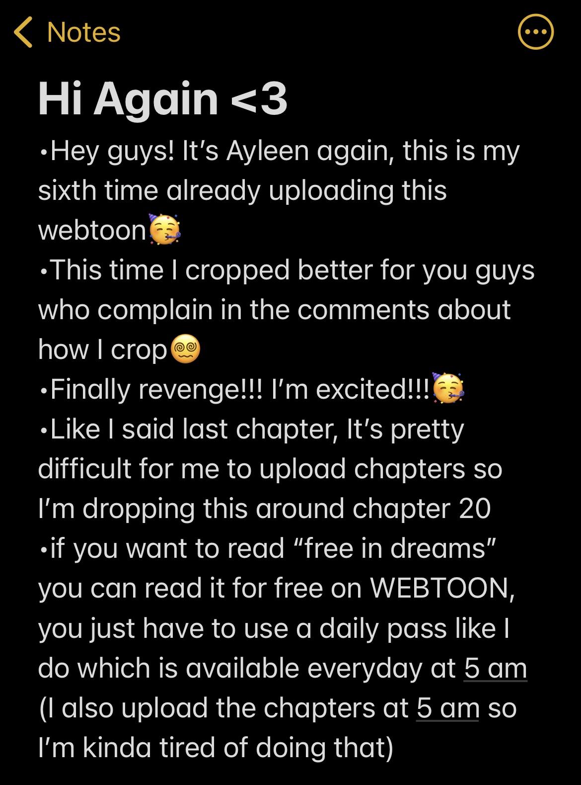 Dreaming Freedom Chapter 15 - HolyManga.Net