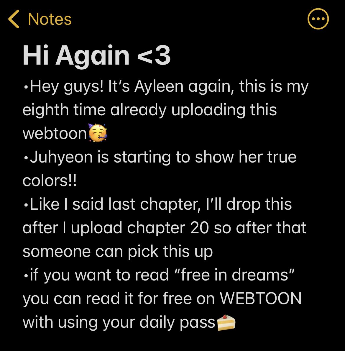 Dreaming Freedom Chapter 17 - HolyManga.Net