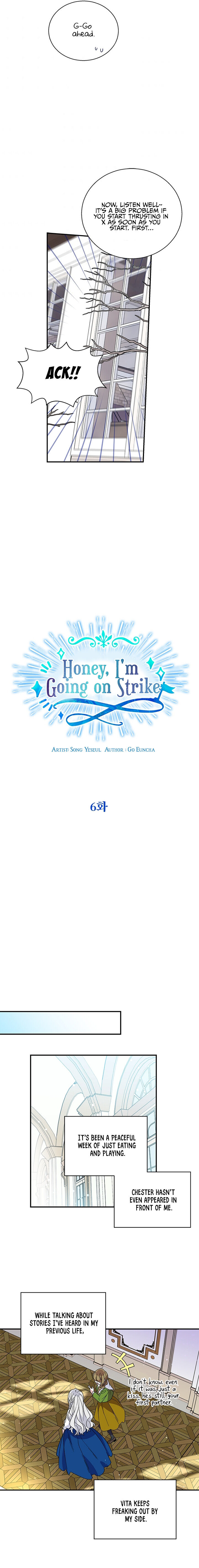 Honey, I’M Going On A Strike Chapter 6 - HolyManga.Net