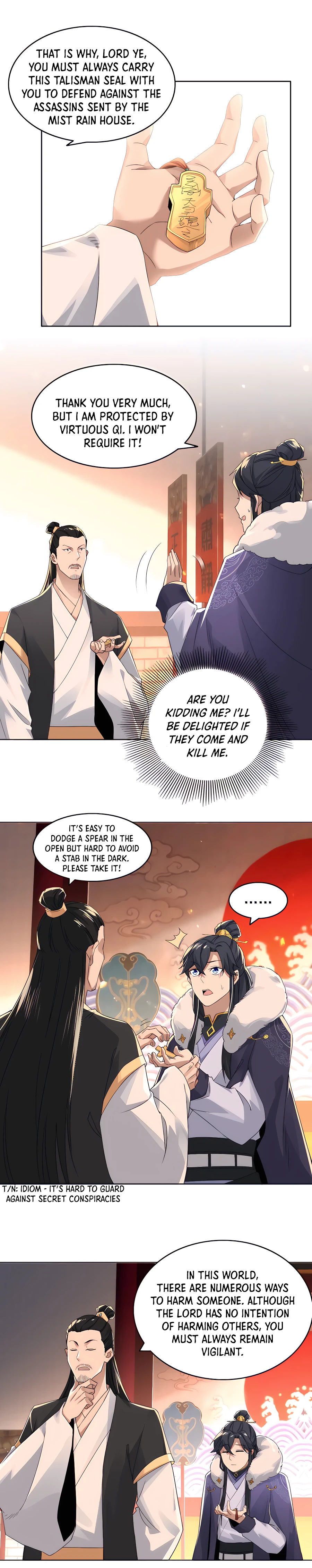 If I Die, I Will Be Invincible Chapter 22 - HolyManga.Net