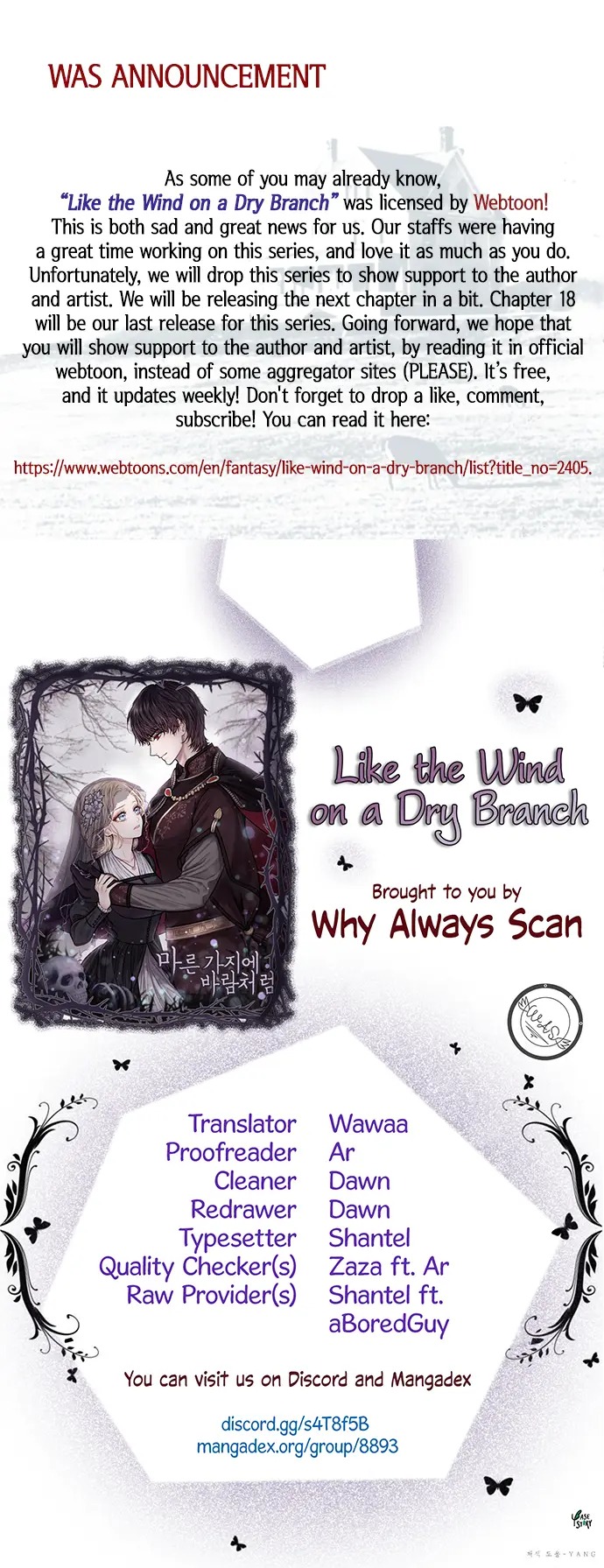 Like A Wind On A Dry Branch Chapter 18 - HolyManga.Net