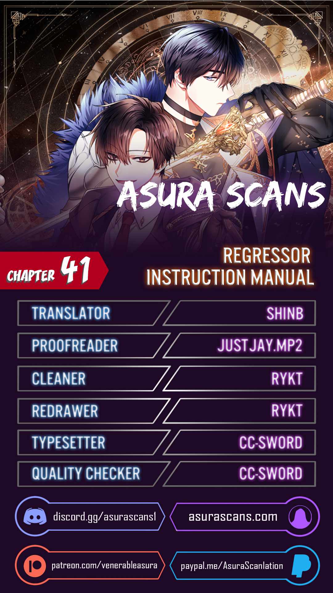 Regressor Instruction Manual Chapter 41 - HolyManga.Net