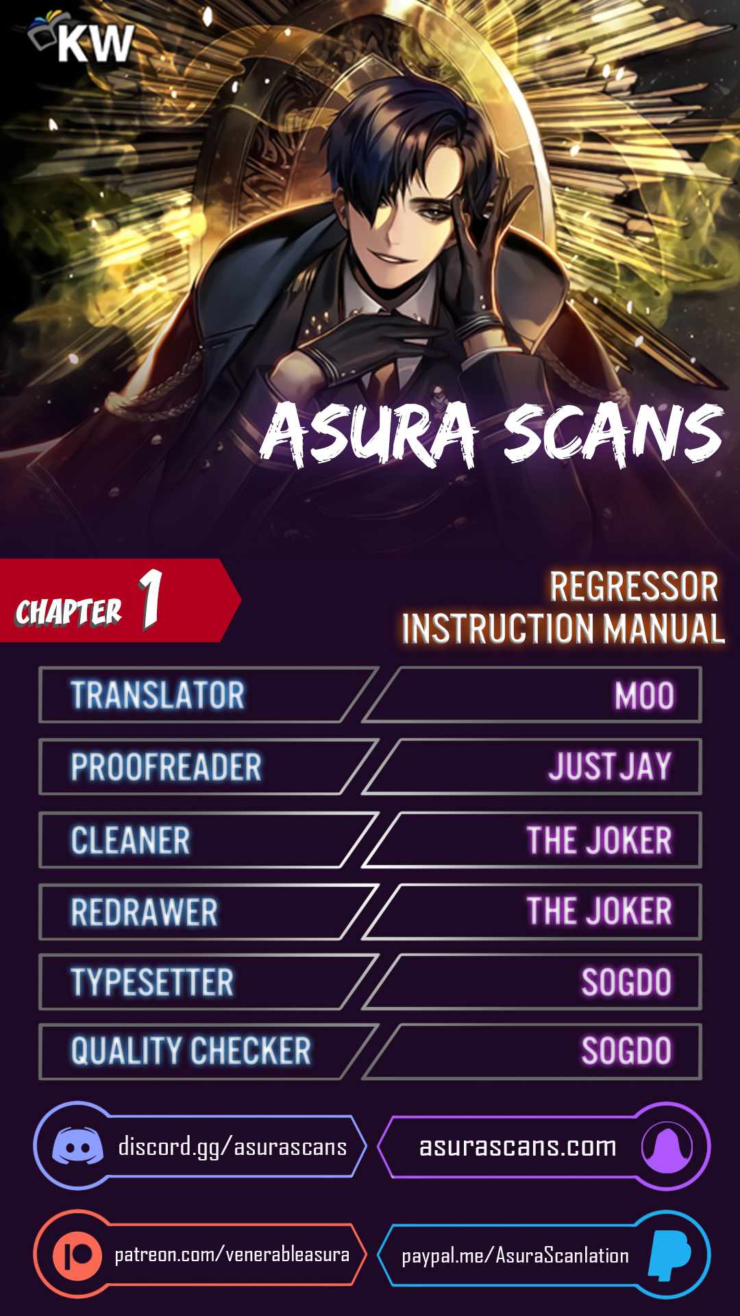 Regressor Instruction Manual Chapter 1 - HolyManga.Net